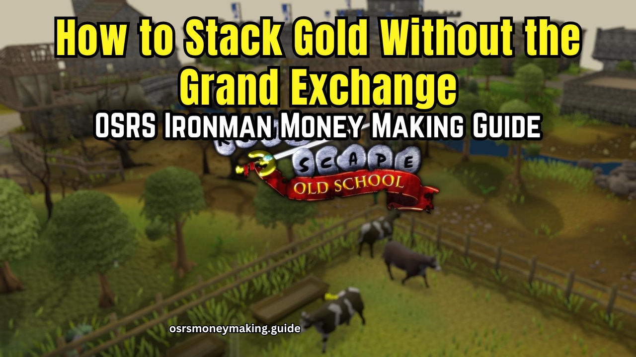 OSRS Ironman Money Making Guide: How to Stack Gold Without the Grand Exchange