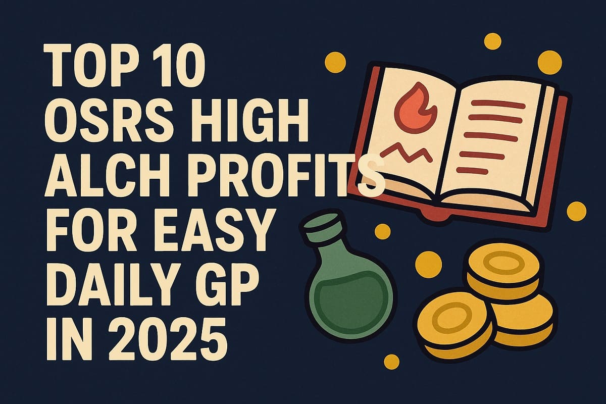 Top 10 OSRS High Alch Profits for Easy Daily GP in 2025
