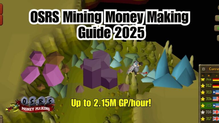 Best OSRS Mining Money Making Guide 2025